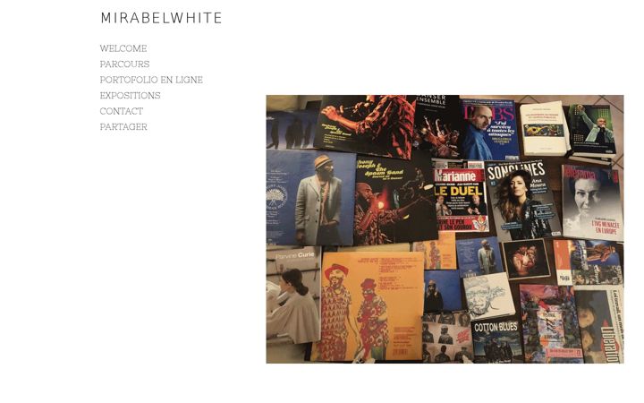Screenshot of mirabelwhite.com