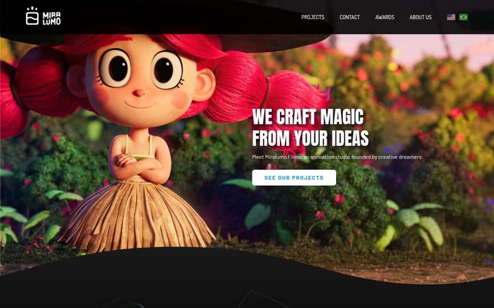 Screenshot of miralumo.com