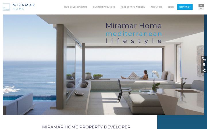 Screenshot ta' miramar-home.com