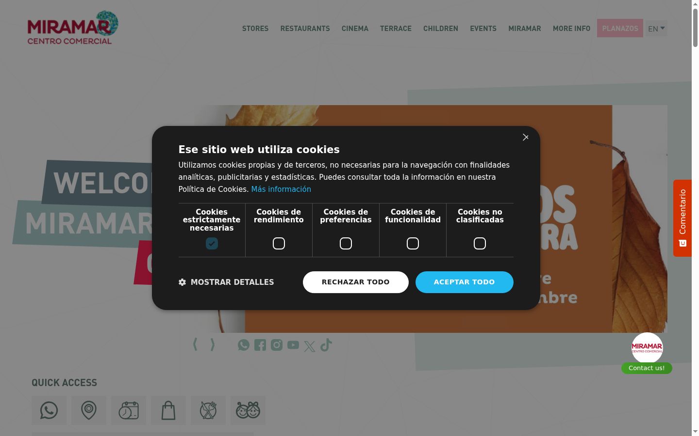 Screenshot van de toestemmingsbanner zoals getoond vóór enige interactie