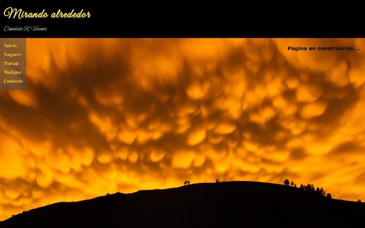 Screenshot of mirandoalrededor.com