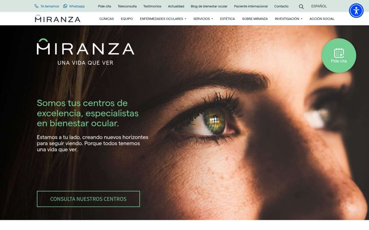 Zrzut ekranu miranza.es