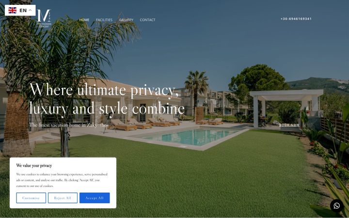 Screenshot of mirapremiumhouse.com