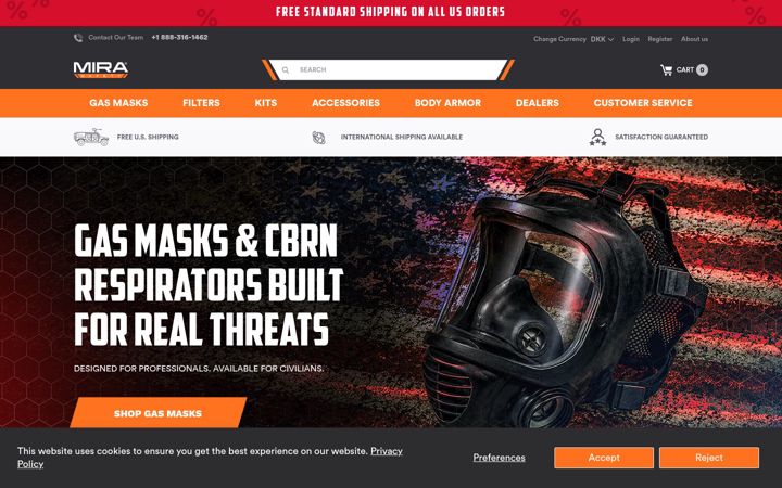 Ekrano kopija mirasafety.com