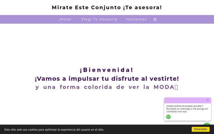 Screenshot of mirateesteconjunto.com