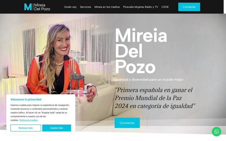 Screenshot of mireiadelpozo.com