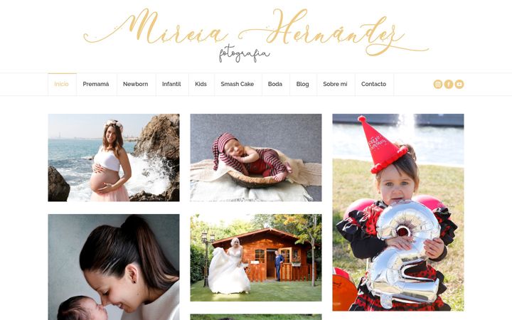 Screenshot of mireiahernandezfotografia.com