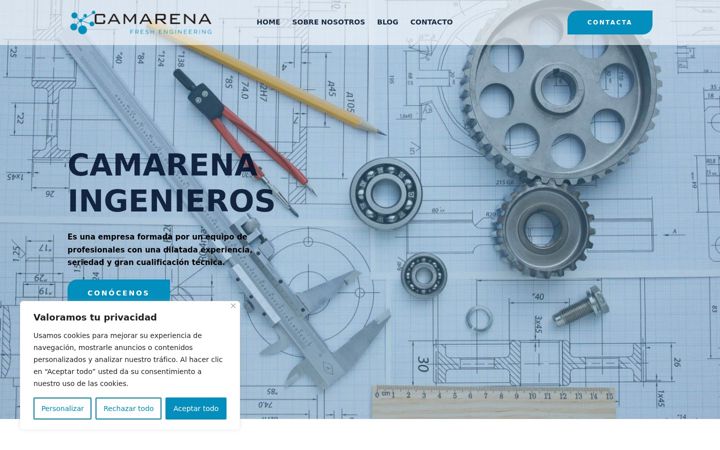 Screenshot of mirencamarena.com