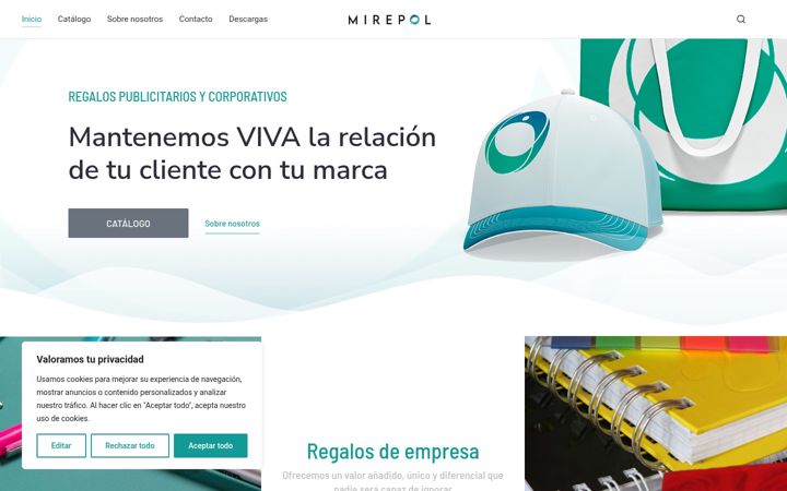 Screenshot of mirepol.com