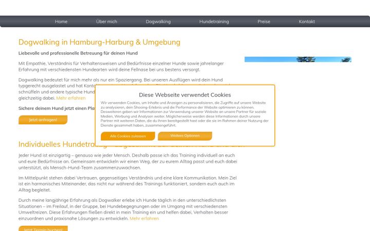 Screenshot of miriamebeling.com