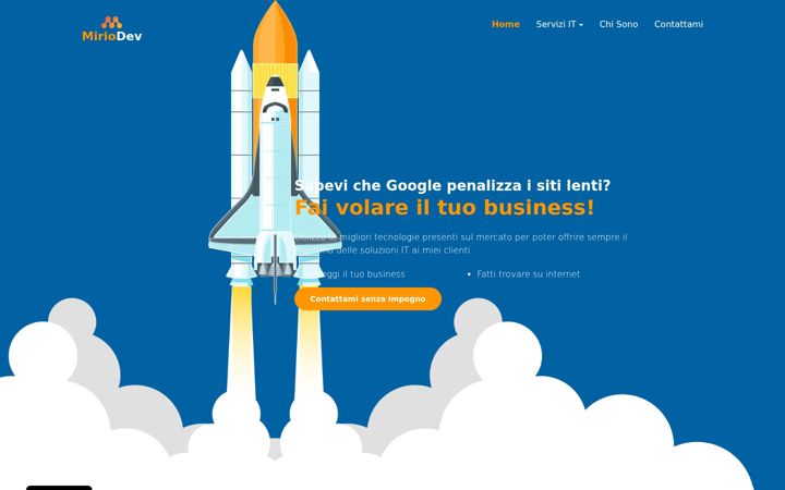 Screenshot of miriodev.com
