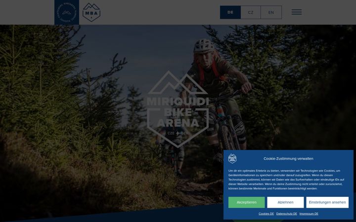 Screenshot of miriquidi-bikearena.com