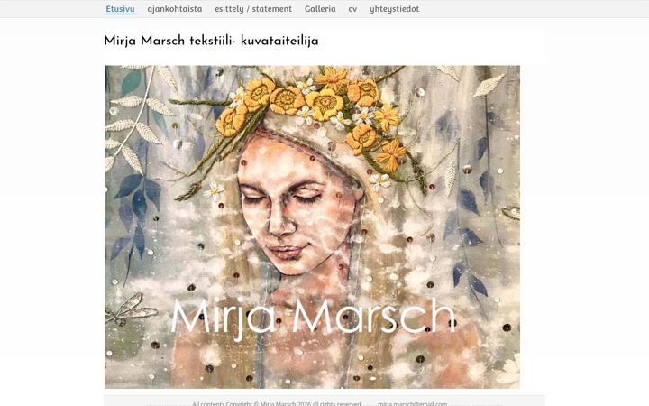 Screenshot of mirjamarsch.com