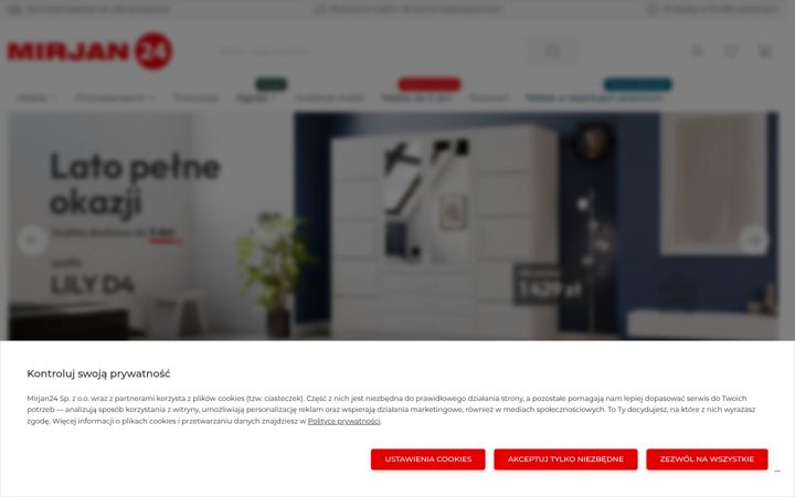 Screenshot of mirjan24.pl