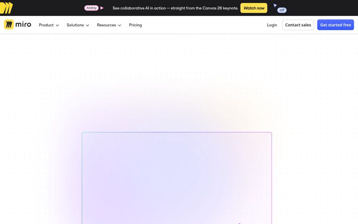 Screenshot ta' miro.com