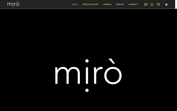 Screenshot of mirointerior.com