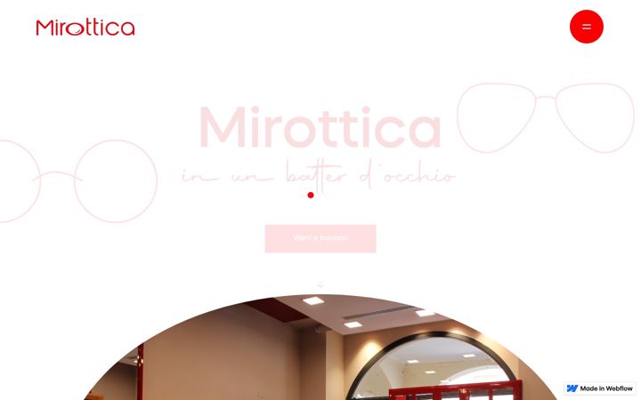 Screenshot of mirottica.com