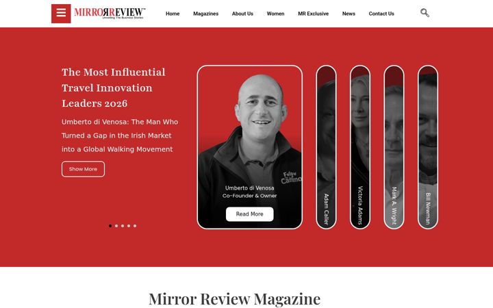 Captură de ecran a mirrorreview.com
