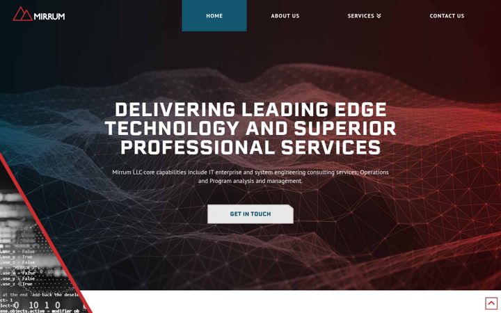 Screenshot of mirrum-llc.com