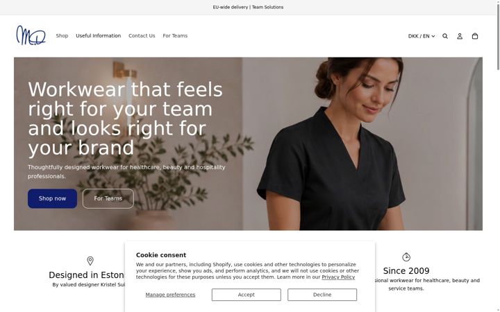 Screenshot of mirteldesign.com