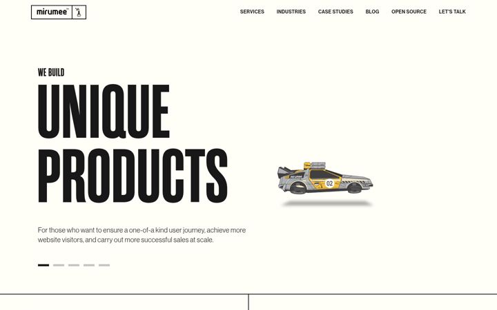 Screenshot of mirumee.com