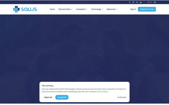 Screenshot of misalus.com