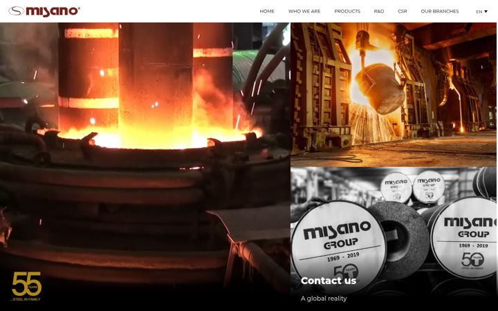 Screenshot of misanogroup.com