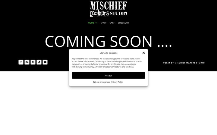 Screenshot of mischiefmakersstudio.com