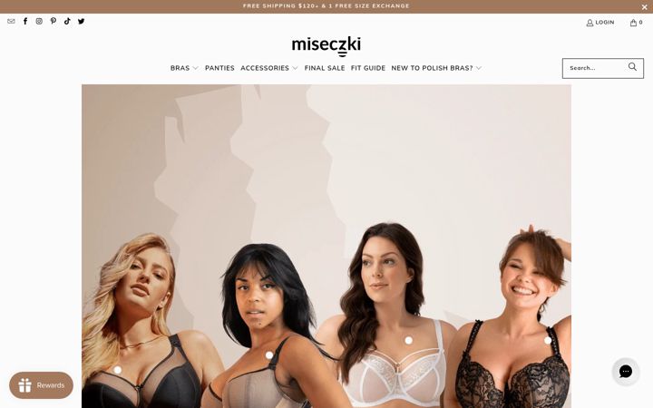 Screenshot of miseczki.com
