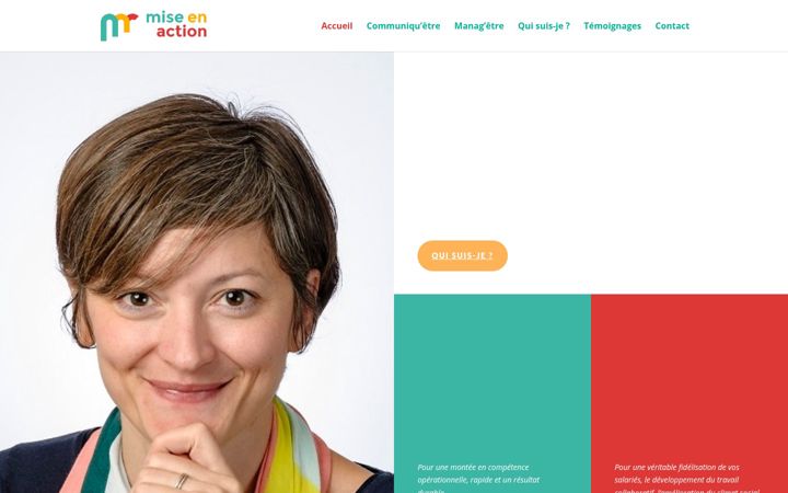 Screenshot of miseenaction.com