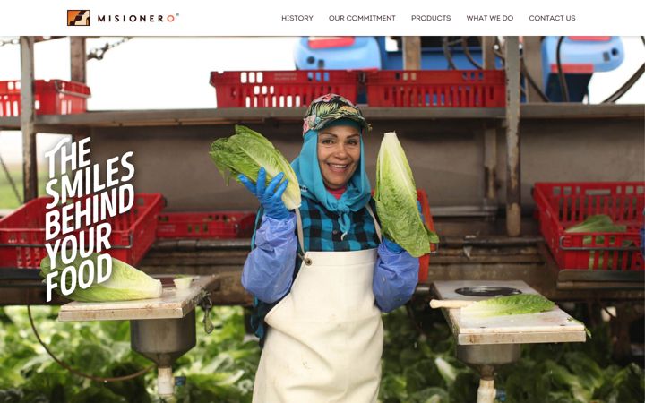 Screenshot of misionero.com