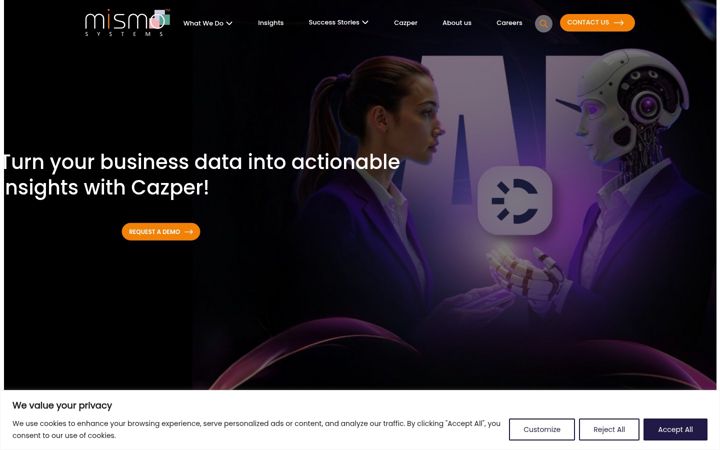 Screenshot of mismosystems.com