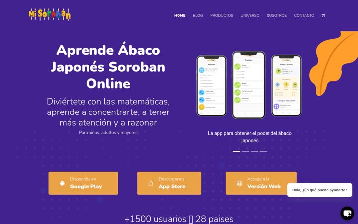 Screenshot of misoroban.com