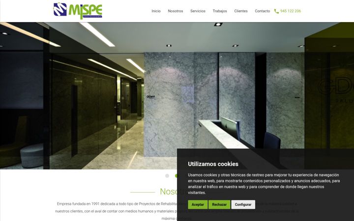Screenshot of mispe.com
