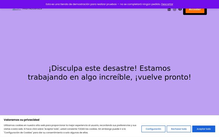 Screenshot of misrecortes.com