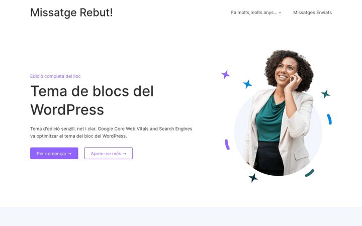 Screenshot of missatgerebut.com