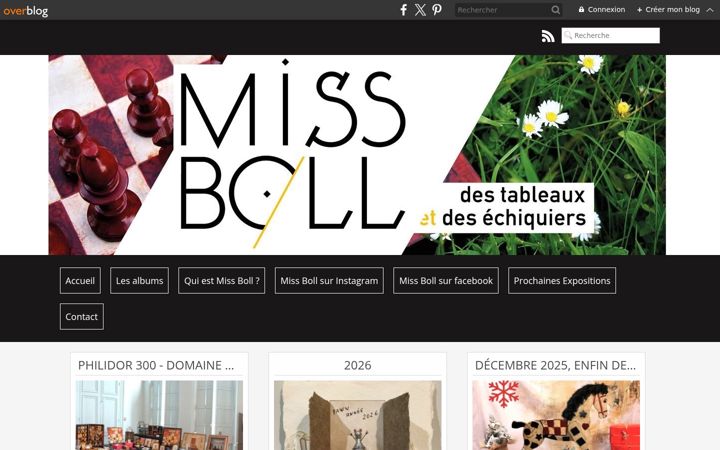 Screenshot of missboll.com