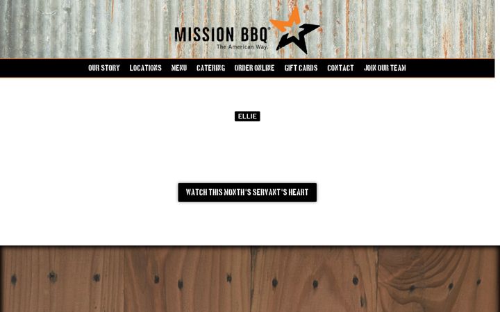 Skärmbild av mission-bbq.com
