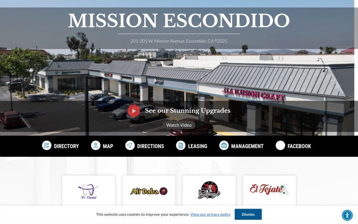 Screenshot of missionescondidoshops.com