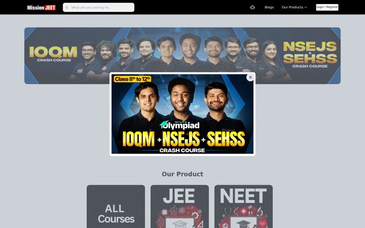 Screenshot ta' missionjeet.in