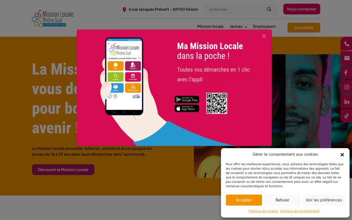 Screenshot of missionlocalers.com