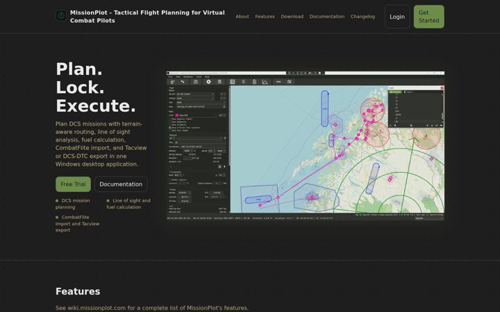 Screenshot of missionplot.com