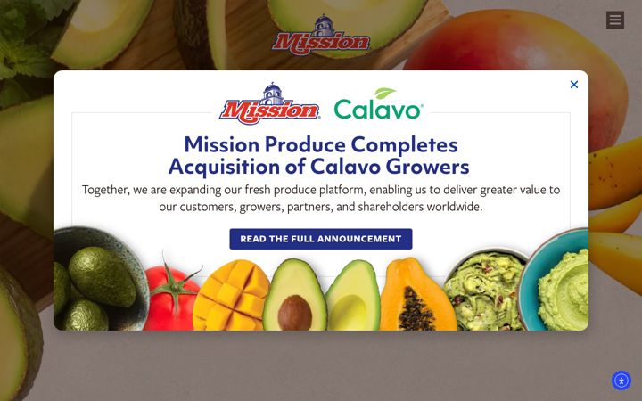 Screenshot of missionpro.com