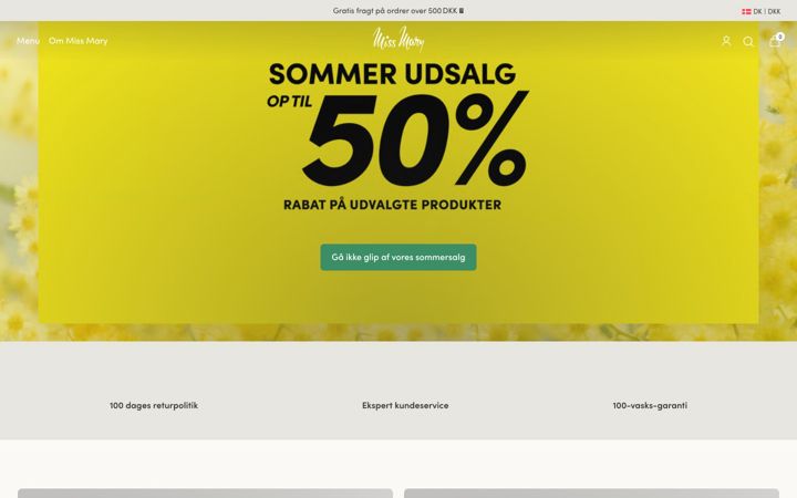Screenshot of missmary.com
