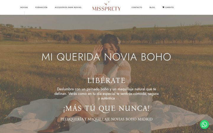 Screenshot of misspretyimagen.com