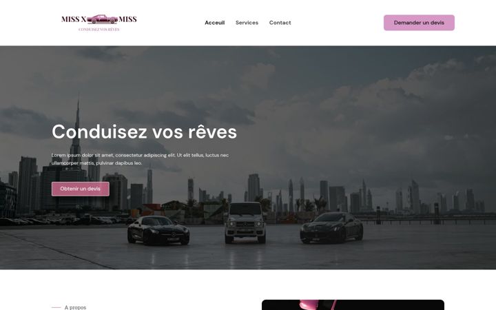Screenshot of missxmiss.com