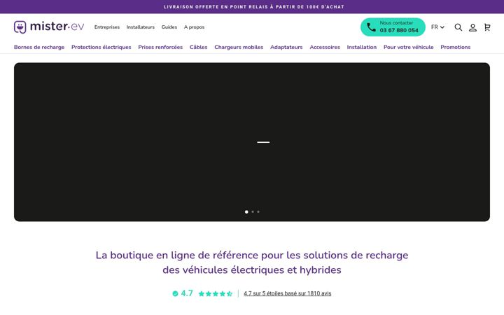 Screenshot of mister-ev.com