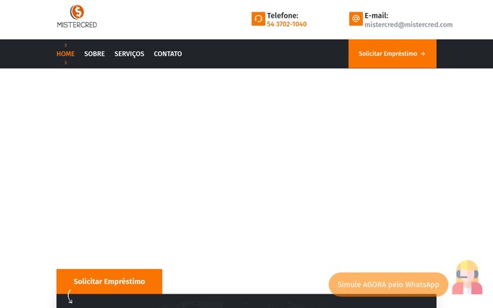 Screenshot of mistercred.com