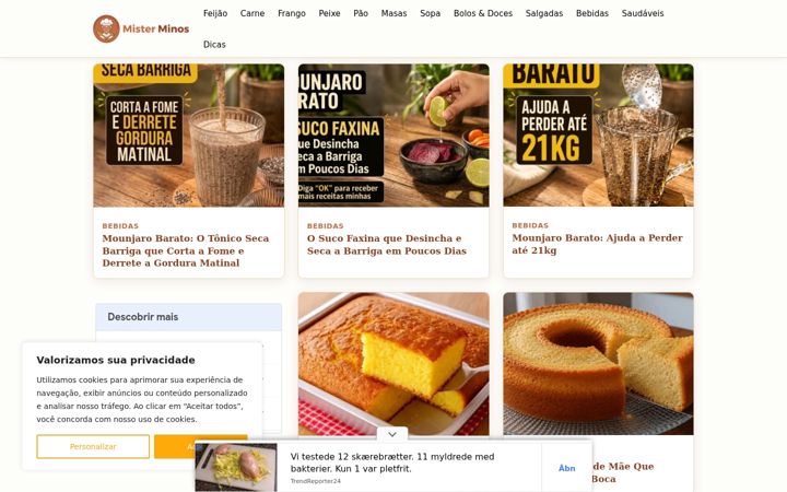 Screenshot of misterminos.com
