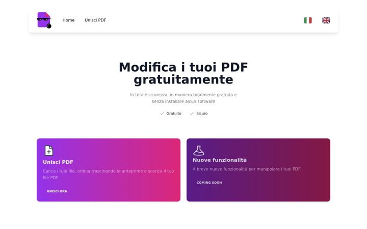 Screenshot of misterpdf.com